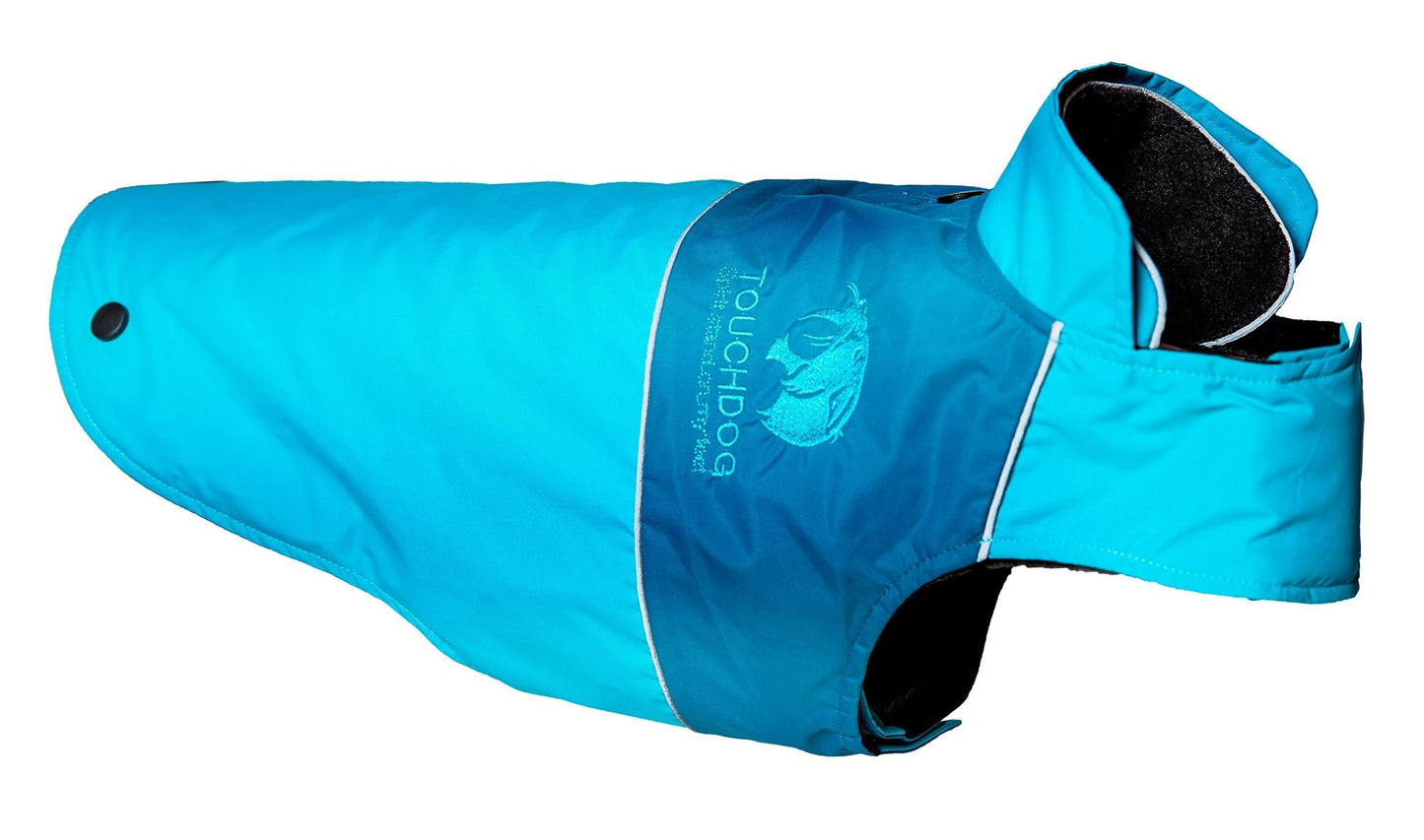 Touchdog Lightening - Shield Waterproof 2 - in - 1 Convertible Dog Jacket w/ Blackshark technology - 7DAY'S