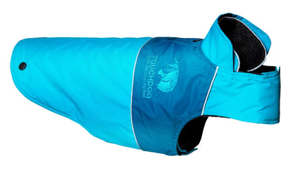 Touchdog Lightening - Shield Waterproof 2 - in - 1 Convertible Dog Jacket w/ Blackshark technology - 7DAY'S
