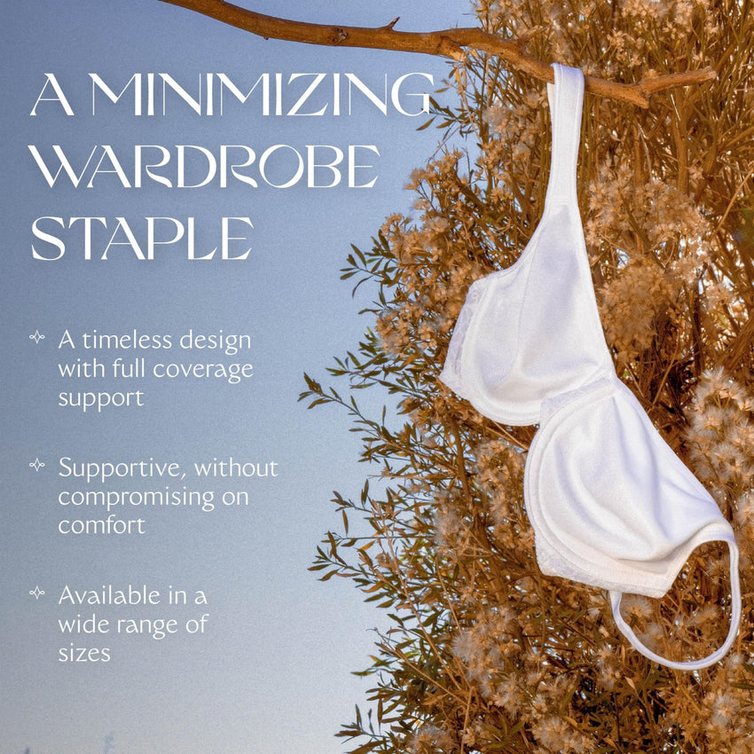 Triumph Comfort Minimizer W X Bra - Minimizer Bra for Women - Comfortable, Supportive Design - Cup Sizes C - DDD - 7DAY'S