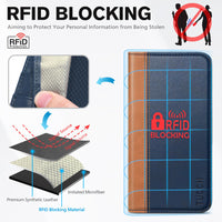 TUCCH Case Wallet for iPhone 14 6.1", [3 Card Holder] Slots [RFID Blocking] Stand Flip Folio PU Leather Cover, with [TPU Shockproof Interior Case] Compatible with iPhone 14 2022, Classic Black - 7DAY'S