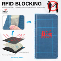 TUCCH Case Wallet for iPhone 14 6.1", [3 Card Holder] Slots [RFID Blocking] Stand Flip Folio PU Leather Cover, with [TPU Shockproof Interior Case] Compatible with iPhone 14 2022, Classic Black - 7DAY'S