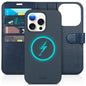 TUCCH Case Wallet for iPhone 15 Pro, RFID Blocking [4 Card Holder] Kickstand [Shockproof TPU Inner Shell] PU Leather Magnetic Protective Flip Cover 6.1" 2023, Black - 7DAY'S