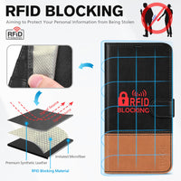 TUCCH Case Wallet for iPhone 15 Pro, RFID Blocking [4 Card Holder] Kickstand [Shockproof TPU Inner Shell] PU Leather Magnetic Protective Flip Cover 6.1" 2023, Black - 7DAY'S