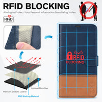 TUCCH Case Wallet for iPhone 15 Pro, RFID Blocking [4 Card Holder] Kickstand [Shockproof TPU Inner Shell] PU Leather Magnetic Protective Flip Cover 6.1" 2023, Black - 7DAY'S