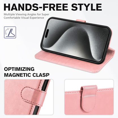 TUCCH Case Wallet for iPhone 15 Pro, RFID Blocking [4 Card Holder] Kickstand [Shockproof TPU Inner Shell] PU Leather Magnetic Protective Flip Cover 6.1" 2023, Black - 7DAY'S