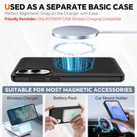 TUCCH Wallet Case for Galaxy S25 Ultra, Removable RFID Blocking [4 Card Slots] Wrist Strap Wireless Charging Kickstand PU Leather Magnetic Detachable Protective Cover for Galaxy S25 Ultra 6.9", Black - 7DAY'S
