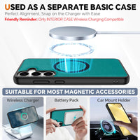 TUCCH Wallet Case for Galaxy S25 Ultra, Removable RFID Blocking [4 Card Slots] Wrist Strap Wireless Charging Kickstand PU Leather Magnetic Detachable Protective Cover for Galaxy S25 Ultra 6.9", Black - 7DAY'S