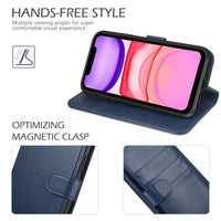 TUCCH Wallet Case for iPhone 11 Pro, Magnetic Auto Wake Sleep RFID Blocking Card Slots [TPU Shockproof Interior Case], PU Leather Stand Flip Cover Compatible with iPhone 11 Pro 5.8 inch, Black - 7DAY'S