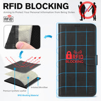 TUCCH Wallet Case for iPhone 14 Plus, [RFID Blocking] 4 Card Holder Stand [Shockproof TPU Interior Case] PU Leather Magnetic Protective Flip Cover Compatible with iPhone 14 Plus 6.7" 2022, Black - 7DAY'S