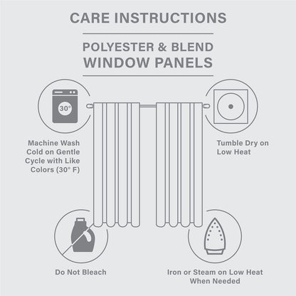 Twist Tab Voile Sheer Window Pair - 7DAY'S
