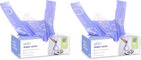 Ubbi Disposable Diaper Sacks, Lavender Scented, Easy - To - Tie Tabs, Diaper Disposal or Pet Waste Bags, 200 Count - 7DAY'S