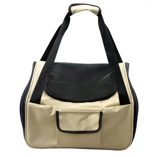 Ultra - Lock' Collapsible Safety Travel Wire Folding Pet Car Seat Carrier - 7DAY'S