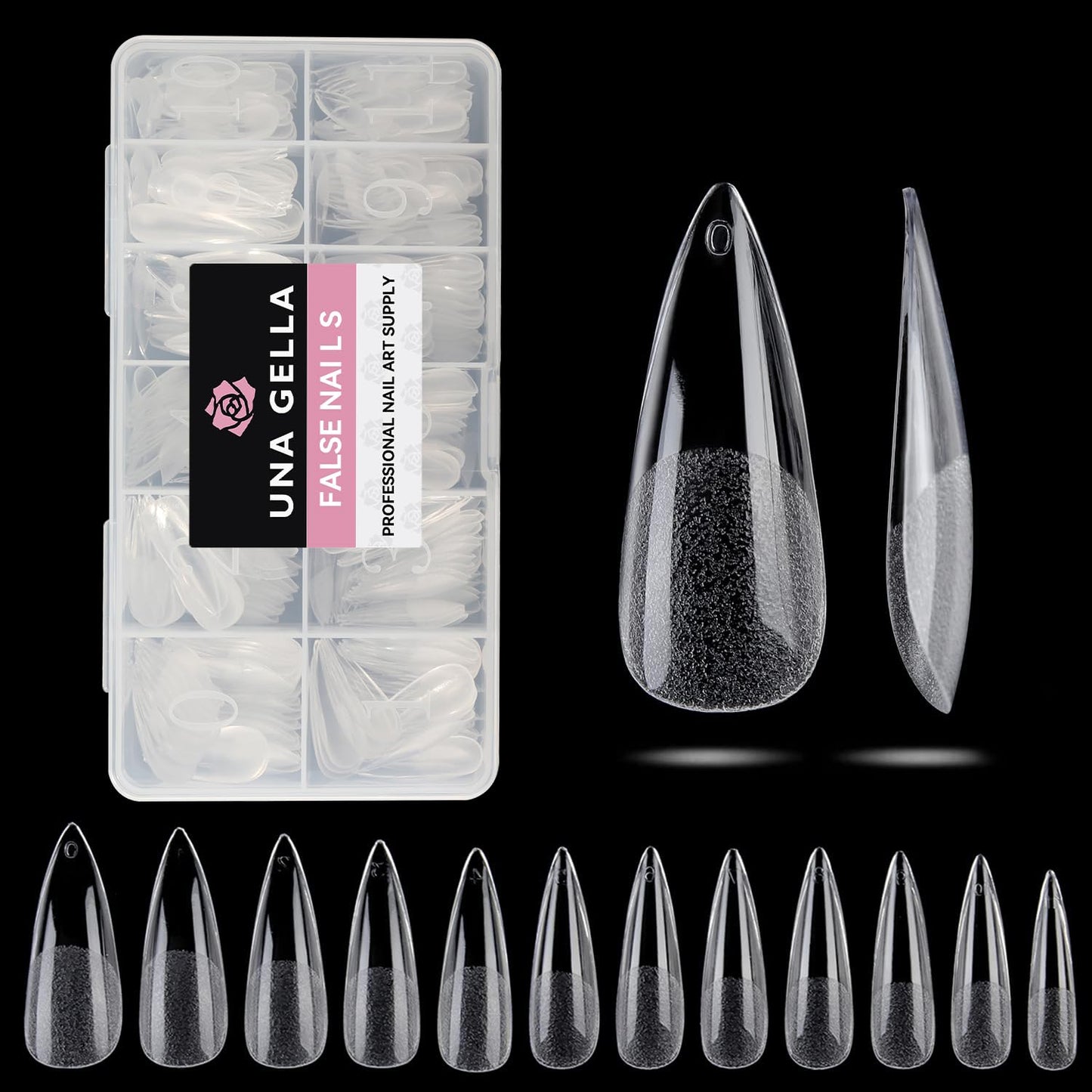 UNA GELLA Gel Nail Glue, Solid Nails Gl ue Gel 40ml Lamp Curing Needed Soak Off G LUE Strong Nail G LUE G el for Acrylic Fake Nails Tips Extension Press On Nails for Gelly Tips - 7DAY'S