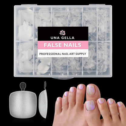 UNA GELLA Solid Nail Glue Gel 15ml Lamp Curing Needed Solid Soak Off U V/LED Lamp Required Super Strong Glue for Fake Acrylic Soft Gel Nail Tips Press On Nails Art Extension - 7DAY'S