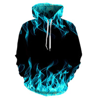 Unisex Colorful Graphic Hoodies 3D Print Cool Sweatshirt Cool Design with Pocket for Men and Women - 7DAY'S