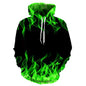 Unisex Colorful Graphic Hoodies 3D Print Cool Sweatshirt Cool Design with Pocket for Men and Women - 7DAY'S