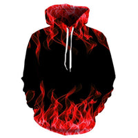 Unisex Colorful Graphic Hoodies 3D Print Cool Sweatshirt Cool Design with Pocket for Men and Women - 7DAY'S