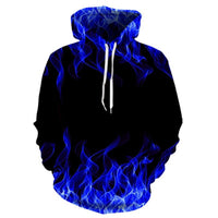 Unisex Colorful Graphic Hoodies 3D Print Cool Sweatshirt Cool Design with Pocket for Men and Women - 7DAY'S