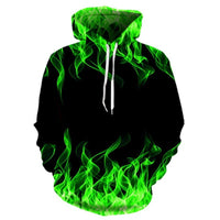 Unisex Colorful Graphic Hoodies 3D Print Cool Sweatshirt Cool Design with Pocket for Men and Women - 7DAY'S