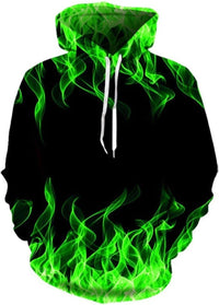 Unisex Colorful Graphic Hoodies 3D Print Cool Sweatshirt Cool Design with Pocket for Men and Women - 7DAY'S