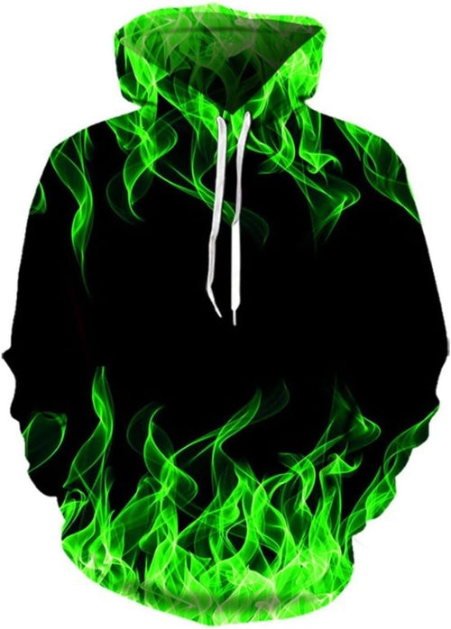 Unisex Colorful Graphic Hoodies 3D Print Cool Sweatshirt Cool Design with Pocket for Men and Women
