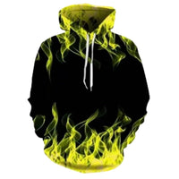 Unisex Colorful Graphic Hoodies 3D Print Cool Sweatshirt Cool Design with Pocket for Men and Women - 7DAY'S