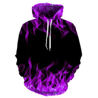 Unisex Colorful Graphic Hoodies 3D Print Cool Sweatshirt Cool Design with Pocket for Men and Women - 7DAY'S