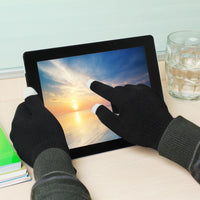 Unisex Touch Screen Gloves Full Finger Winter Warm Knitted Gloves For Warmth Running Cycling Camping Hiking - 7DAY'S