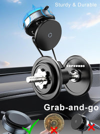 Upgraded 360° Vacuum Magnetic Phone Holder 007 & Upgraded Vacuum Magnetic Suction Phone Mount 009 - 7DAY'S