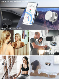 Upgraded 360° Vacuum Magnetic Phone Holder 007 & Upgraded Vacuum Magnetic Suction Phone Mount 009 - 7DAY'S