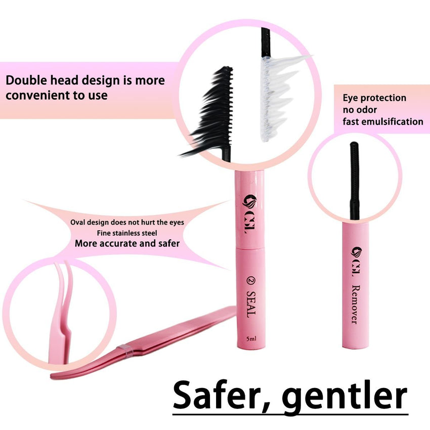 Upgraded Version: 30D+40D Self - Adhesive Eyelash Extension Kit by CSL - 7DAY'S