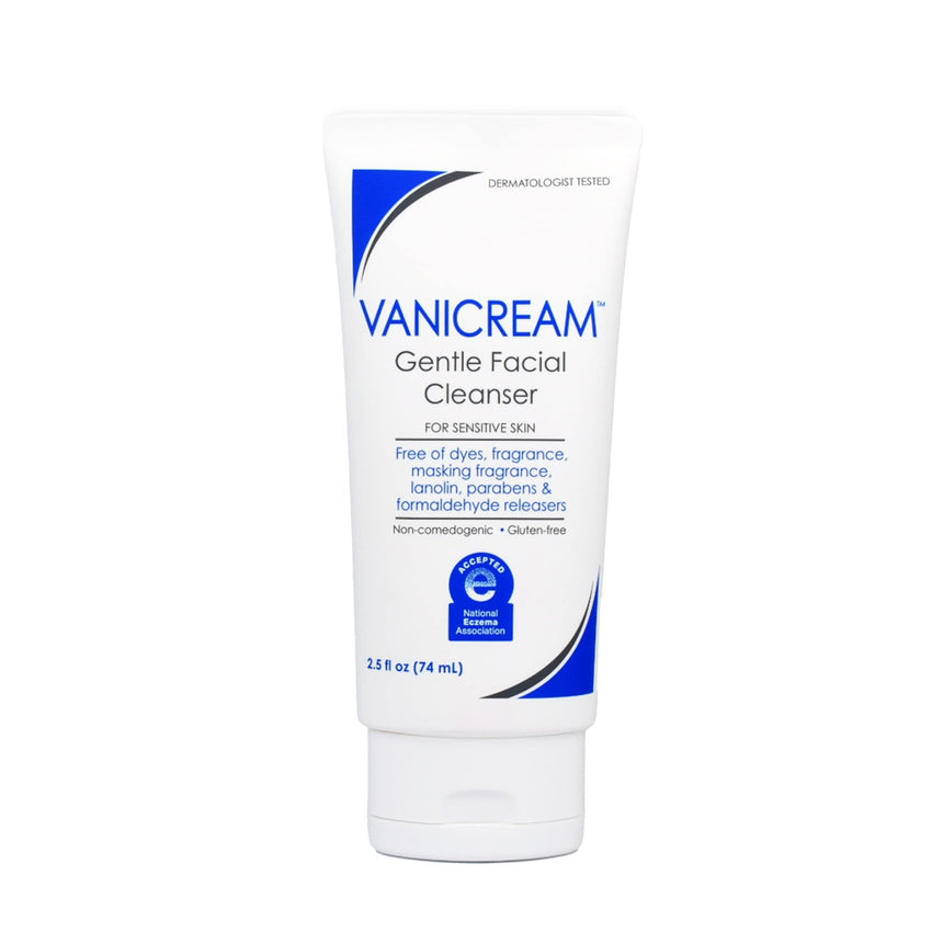 Vanicream Gentle Facial Cleanser with Pump Dispenser - 8 fl oz - Formulated Without Common Irritants for Those with Sensitive Skin - 7DAY'S