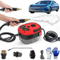 Versora Pro Car Steam Cleaner 2500w High - Temp Portable Machine, Shaker Plus Steam Cleaner, 2500w Handheld High - Temperature Pressurized SteamCleaner, With Gloves, For Home, Auto Detailing (Red) - 7DAY'S