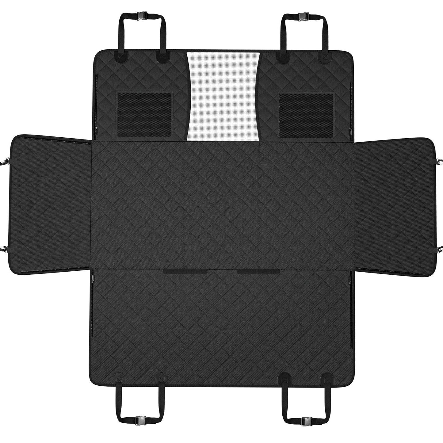 VEVOR 52 x 24.8 in Dog Car Seat Cover for Back Seat Waterproof 600D for Cars - 7DAY'S