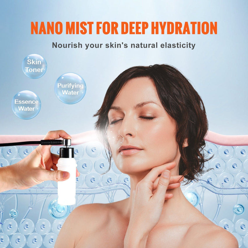 VEVOR Diamond Microdermabrasion Machine 3 in 1 Facial Beauty Equipment for Salon - 7DAY'S