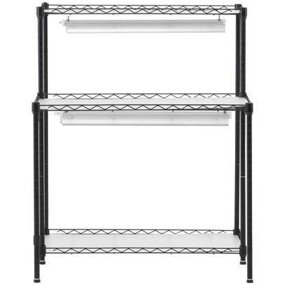 VEVOR DIY Plant Stand with Grow Lights 6 Tiers 192W 70.9" Tall Plant Grow Shelf - 7DAY'S