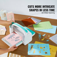 VEVOR Manual Die Cutting Embossing Machine 9" Opening For Art Craft Scrapbooking - 7DAY'S