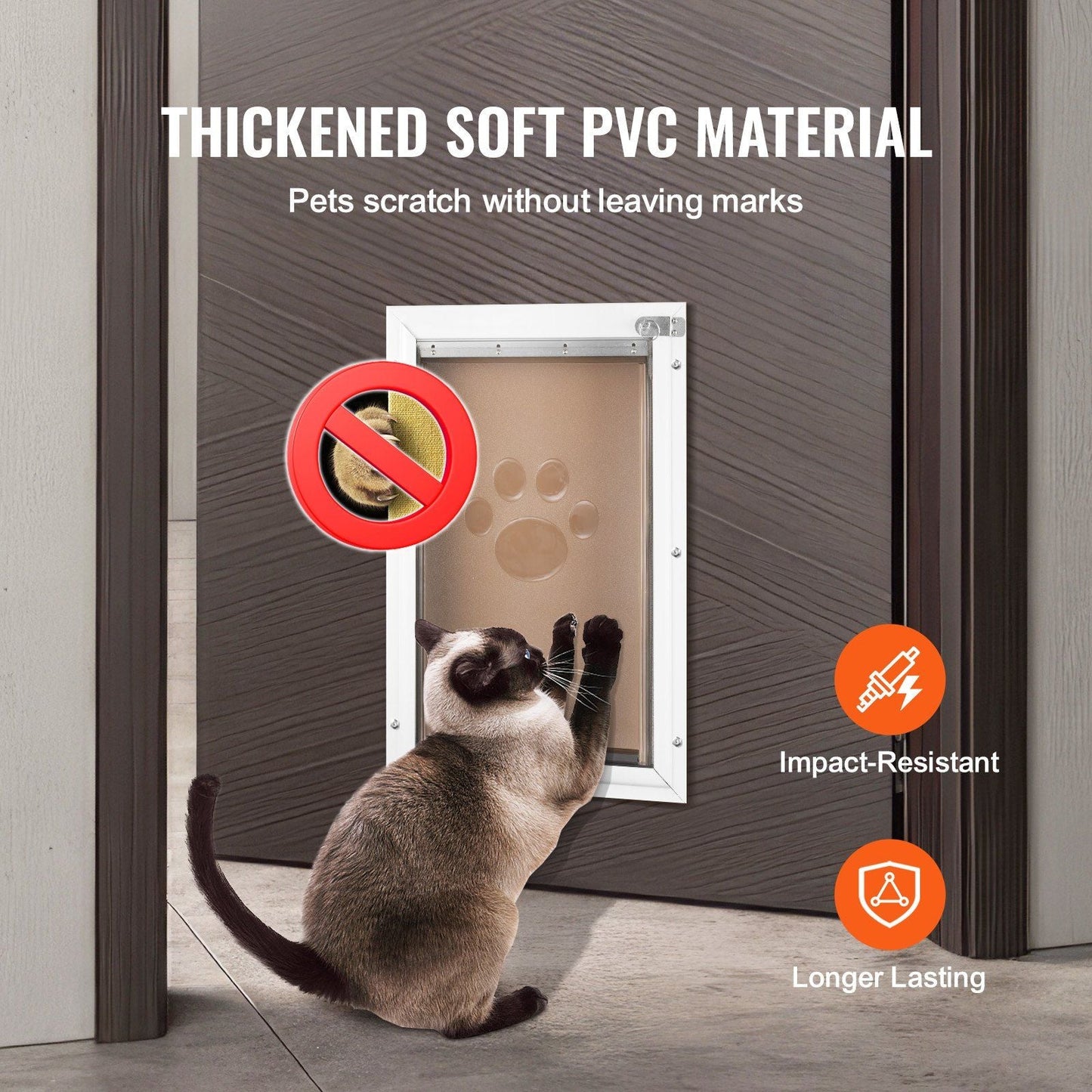 VEVOR Pet Door Replacement Flap 8.25" x 12.25" Compatible with VEVOR Pet Doors - 7DAY'S