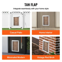 VEVOR Pet Door Replacement Flap 8.25" x 12.25" Compatible with VEVOR Pet Doors - 7DAY'S