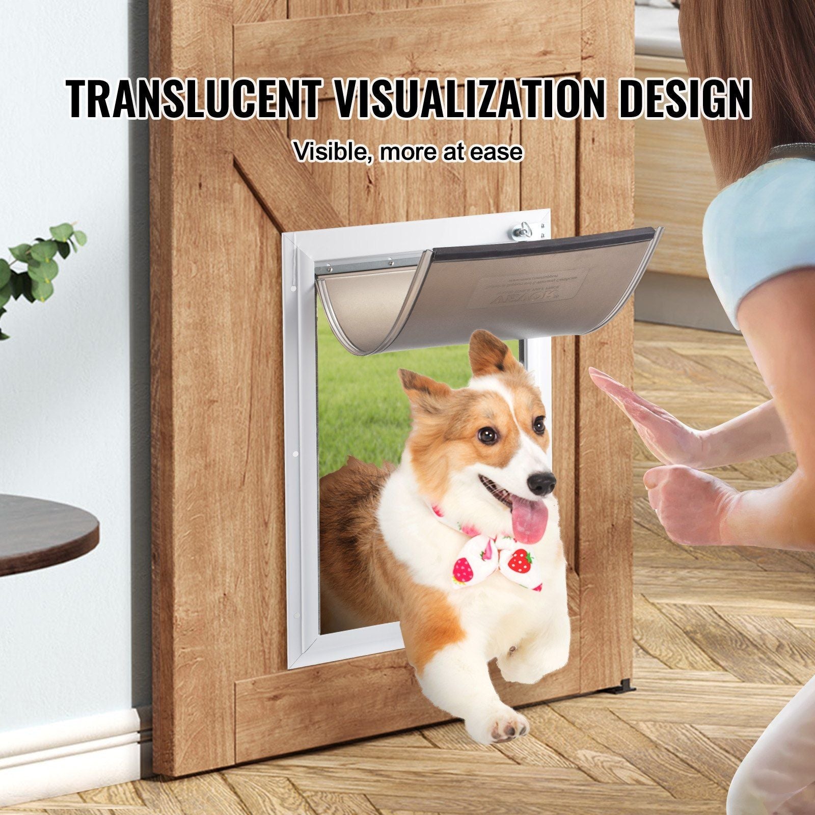 VEVOR Pet Door Replacement Flap 8.25" x 12.25" Compatible with VEVOR Pet Doors - 7DAY'S