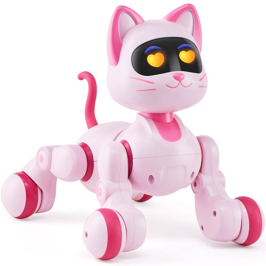 VEVOR RC Robot Cat Toy for Kid Talking Dancing Touch Remote Control Programmable - 7DAY'S