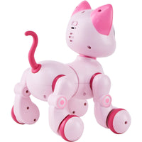 VEVOR RC Robot Cat Toy for Kid Talking Dancing Touch Remote Control Programmable - 7DAY'S