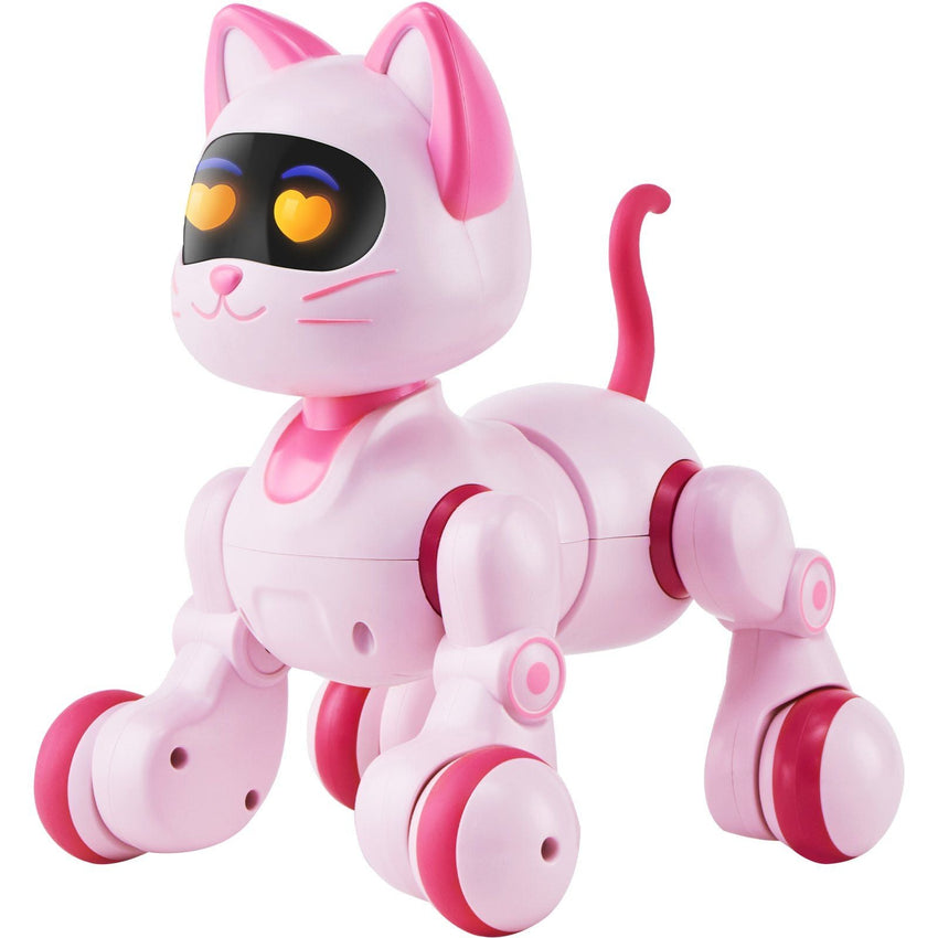 VEVOR RC Robot Cat Toy for Kid Talking Dancing Touch Remote Control Programmable - 7DAY'S