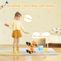 VEVOR RC Robot Dog Toy Talking Dancing Touch & Voice Remote Control Programmable - 7DAY'S