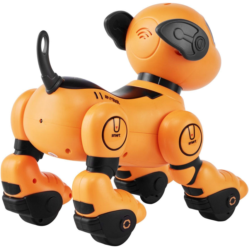 VEVOR RC Robot Dog Toy Talking Dancing Touch & Voice Remote Control Programmable - 7DAY'S