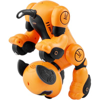 VEVOR RC Robot Dog Toy Talking Dancing Touch & Voice Remote Control Programmable - 7DAY'S