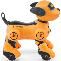 VEVOR RC Robot Dog Toy Talking Dancing Touch & Voice Remote Control Programmable - 7DAY'S