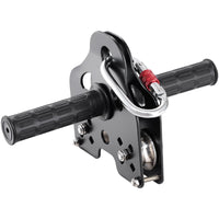 VEVOR Zipline Kit for Kids and Adult, 60 ft Zip Line Kits Up to 500 lb, Backyard Outdoor Quick Setup Zipline, Playground Entertainment with Stainless Steel Zipline, Spring Brake, Safety Harness, Seat - 7DAY'S