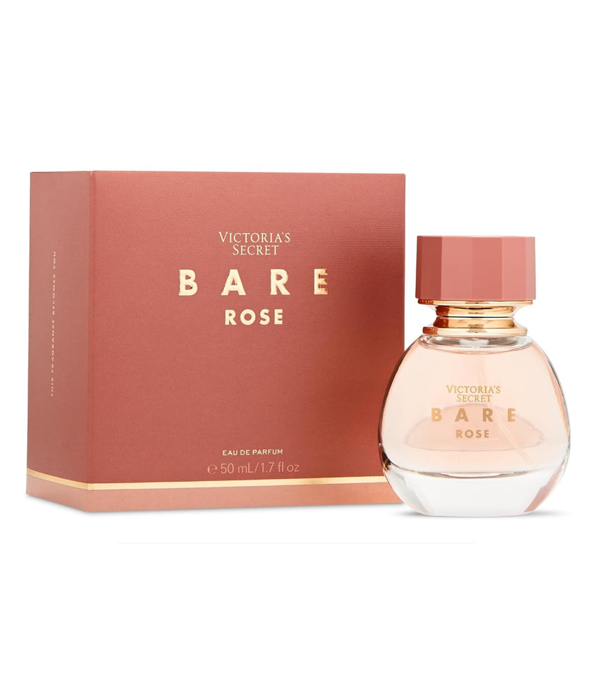 Victoria's Secret Bare Rose Eau de Parfum, Notes of Pear Skin, Rosa Centifolia & Sheer Woods, Perfumes for Women (1.7 oz) - 7DAY'S