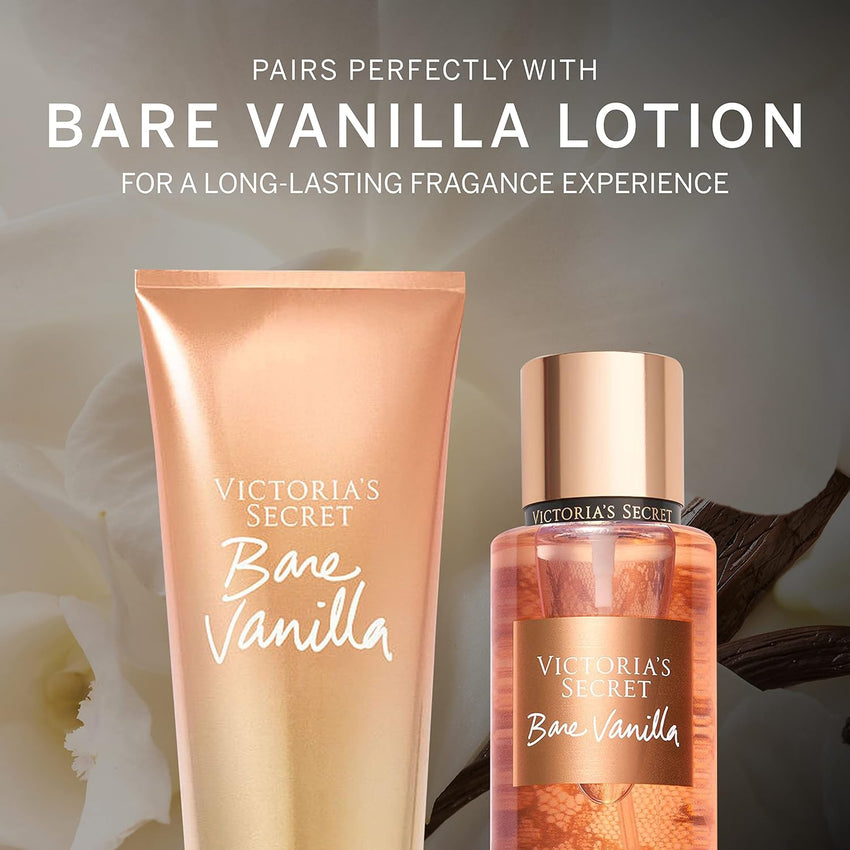 Victoria's Secret Bare Vanilla Body Mist, Spray for Women (8.4 oz) - 7DAY'S